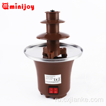 Мини -электрический горячий шоколад плавильный горшок фонтан